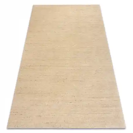 Tappeto in lana BERBER LOOM sabbia chiara, beige - TESSUTO A MANO, mélange spesso