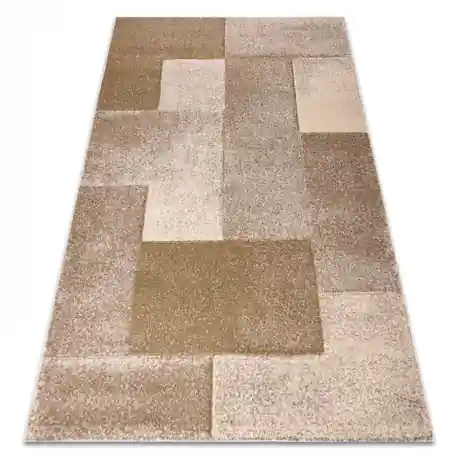 Tappeto ARCANA 1665 beige / verde geometrico, moderno