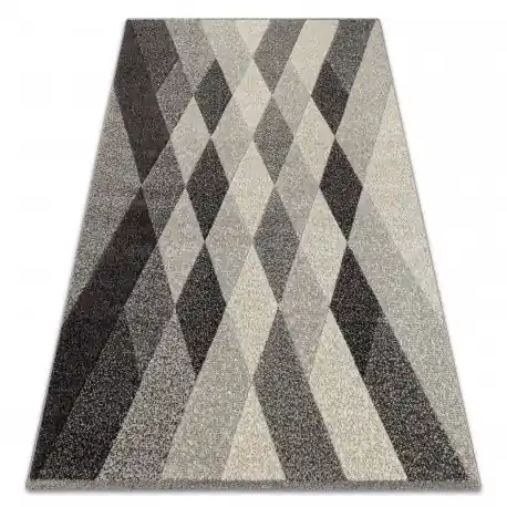 Tappeto FEEL 5674/16811 ROMBI grigio / anthracite / crema