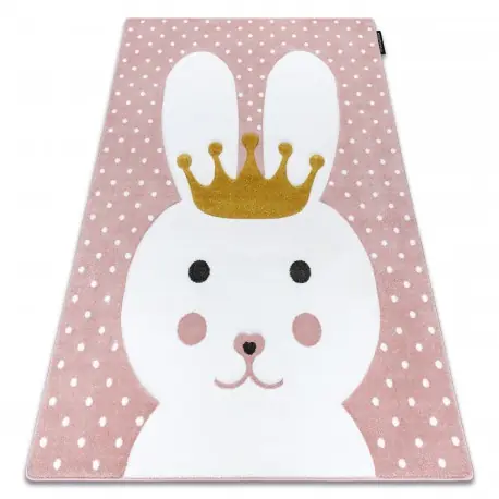 Tappeto PETIT BUNNY CONIGLIETTO CONIGLIO rosa