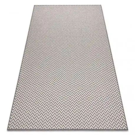 Tappeto SISALO SIZAL Zigzag 2901 crema / taupe