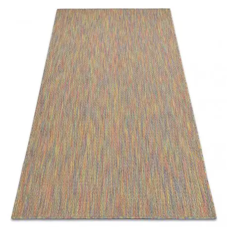 Moderno FISY tappeto SIZAL 20776 Zigzag, melange arcobaleno colorato