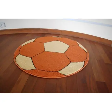 Tappeto WELIRO cerchio PALLONE terracotta