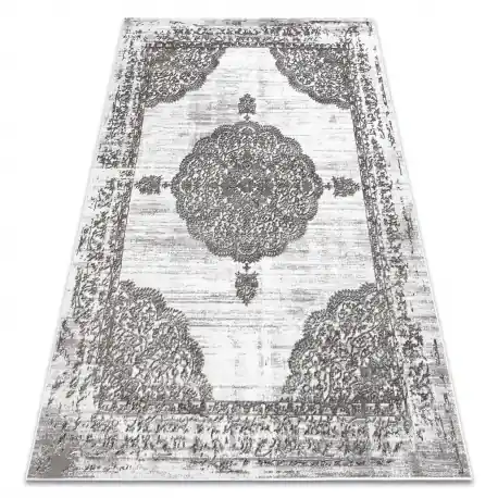Tappeto LIRA E1468 Rosone, strutturato, moderno, glamour - grigio