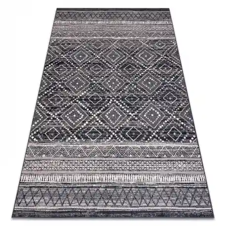 Tappeto Lana ANGEL 7886 / 52055 Diamanti, etnico grigio / beige