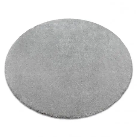TAPPETO cerchio STAR argento