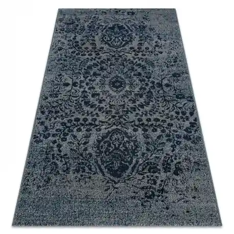 Tappeto Lana JADE 45008/903 Ornamento blu scuro / blu OSTA