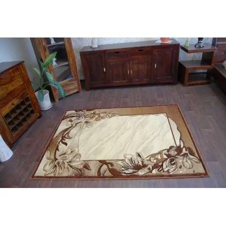 Tappeto HEAT-SET DEKOR 007 marrone