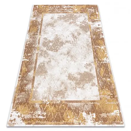 Tappeto ACRILICO VALS 0W1738 H02 58 Telaio Marmo vintage beige / rame