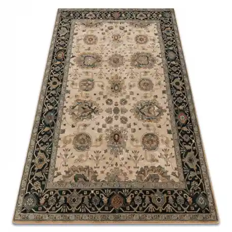 Tappeto di lana POLONIA Tesoro Telaio beige
