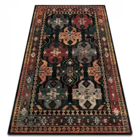 Tappeto di lana OMEGA ROHAN orientale blu scuro