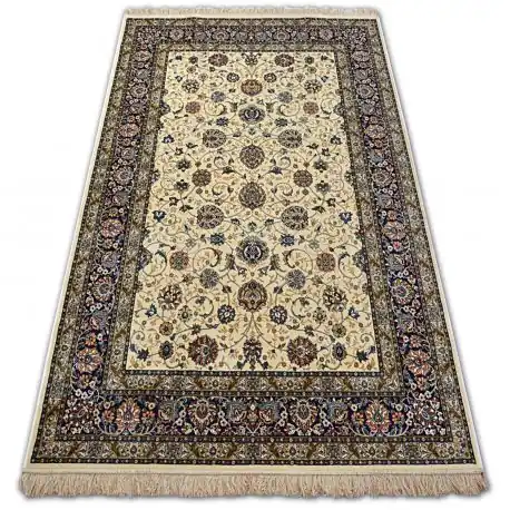 Tappeto WINDSOR 22933 ŻAKARD avorio - Inquadrata Fiori