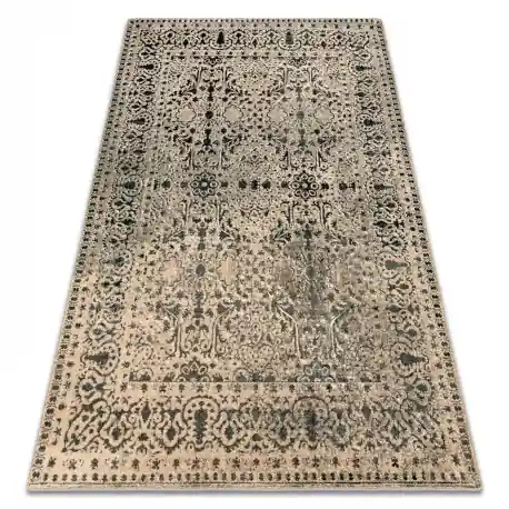 Tappeto di lana OMEGA PERONA orientale iron verde