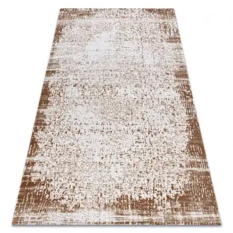 Tappeto ACRILICO VALS 0W9990 H02 48 Astrazione ornamento avorio / rame