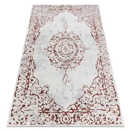 Tappeto ALLURE 1961 Ornamento, telaio - Strutturale, elegante, glamour bianca / rosa