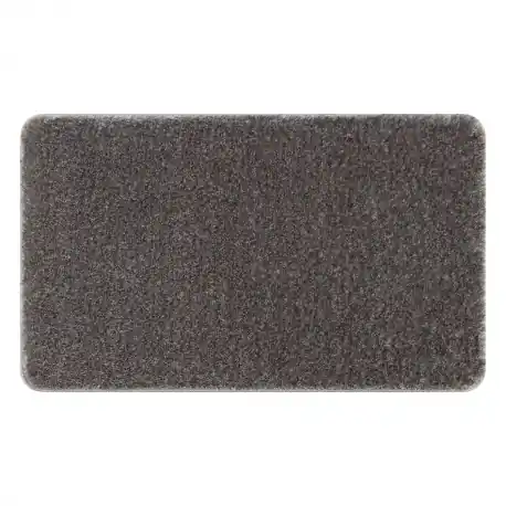 Tappeto da bagno SANTA, pianura antiscivolo, morbido - grigio