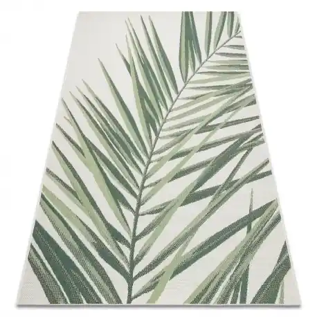 Tappeto DI SPAGO SIZAL COLOR 19434/062 Foglie Verde JUNGLE