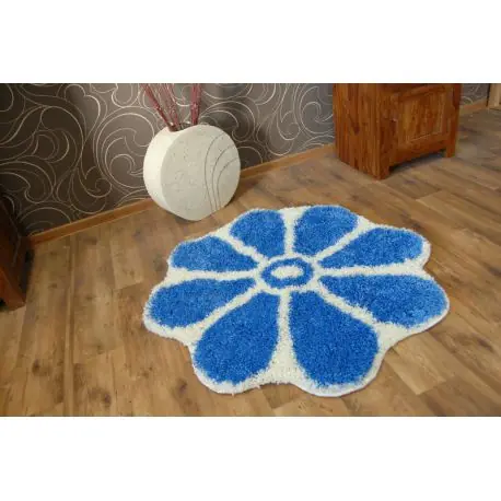 Tappeto SHAGGY GUSTO Fiorellino C300 blu
