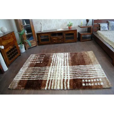 Tappeto SHAGGY SYMFONIA 108 marrone