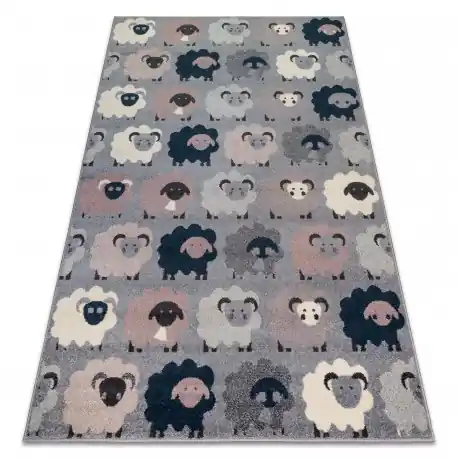 Tappeto HEOS 78468 grigio / blu PECORE