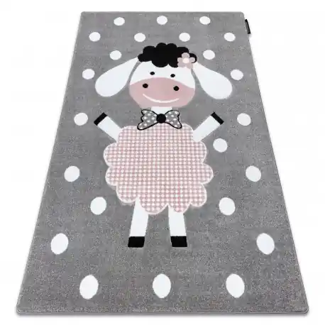 Tappeto PETIT DOLLY pecore grigio