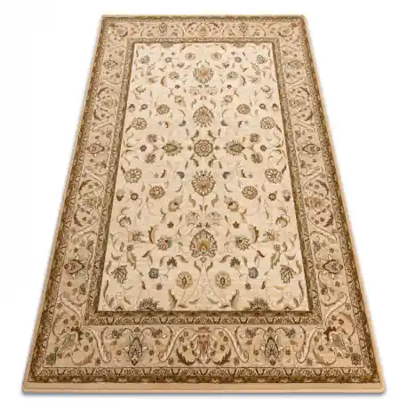 Tappeto di lana OMEGA ARIES fiori la perla