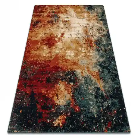 Tappeto di lana OMEGA MIA rosso