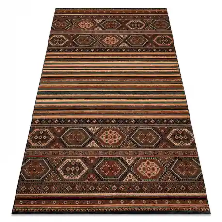 Tappeto di lana KASHQAI 4356 500 etnico terracotta