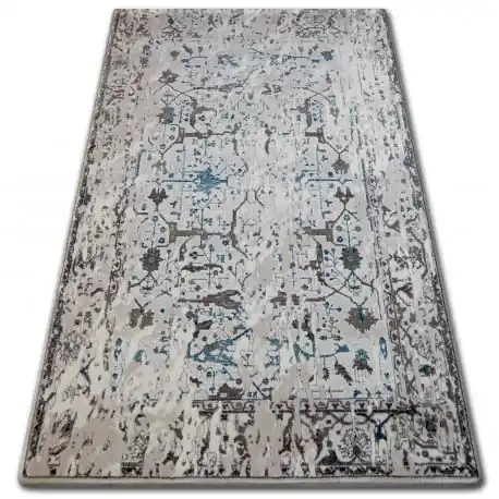 Tappeto ACRILICO TALAS 0309 Bianco/Vetro Blu