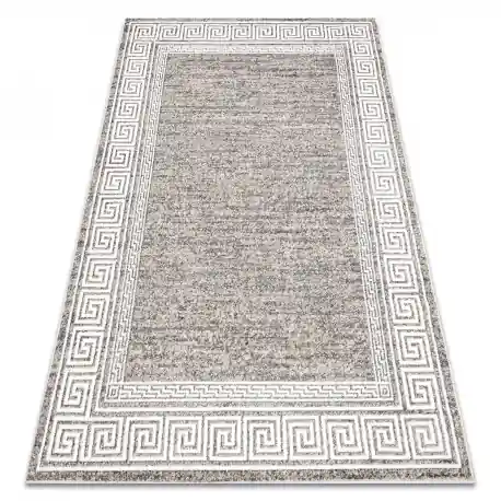 Tappeto MATEO 8033/944 Moderno greco, telaio - strutturale grigio / beige