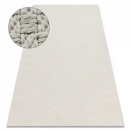 Tappeto ORIGI 3661 crema - cordoncino in SISAL a tessitura piatta
