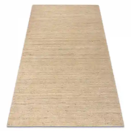 Tappeto in lana BERBER LOOM sabbia beige - TESSUTO A MANO, mélange spesso