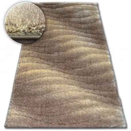 Tappeto Shaggy SPACE 3D B222 j.marrone