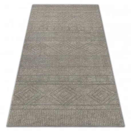 Tappeto SOFT 8040 AZTECO BOHO crema / beige chiaro