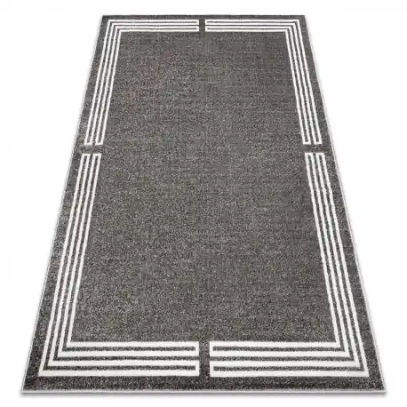 Tappeto MATEO 8034/644 Moderno telaio - strutturale grigio