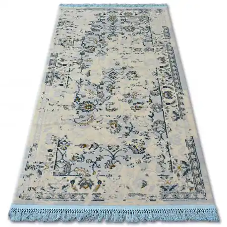 Tappeto ACRILICO MANYAS 196AA Avorio/Oro frange