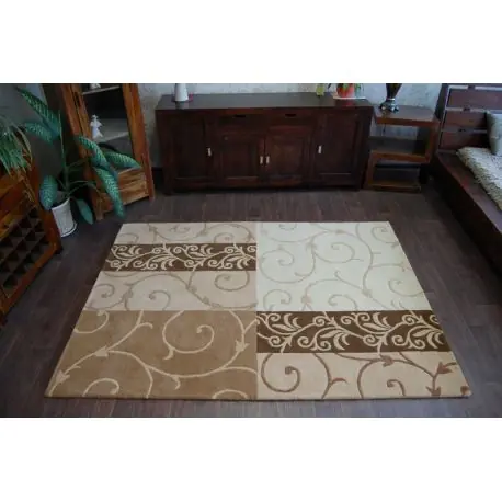 Tappeto HAND TUFTED - SURAVI P06 oro