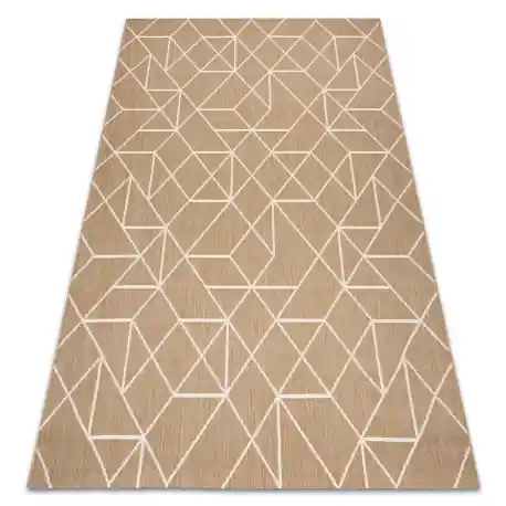 Tappeto in sisal FLAT 48959265 Geometrico beige naturale corda