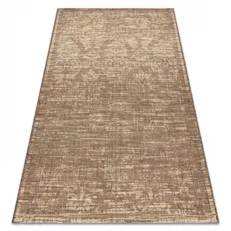 TAPPETO DI SPAGO SIZAL FLOORLUX 20211 caffè / naturale