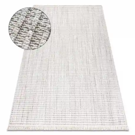 Tappeto NANO FH72A Melange, loop, tessuto piatto grigio