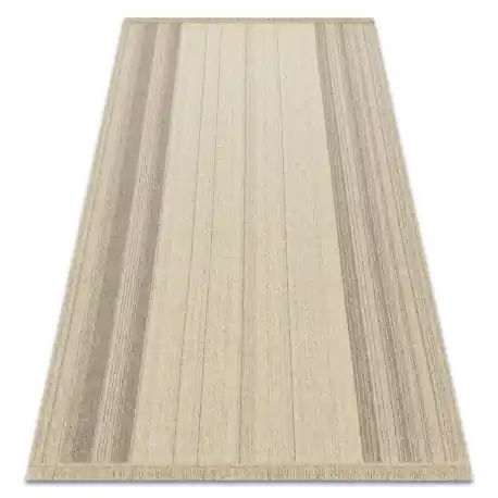Tappeto in lana VILLA 7796/72800 Strisce SIZAL, tessitura piatta beige