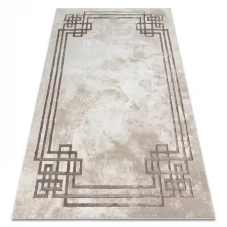 BLISS Z203AZ138 tappeto crema / beige - Cadre, moderno, strutturale