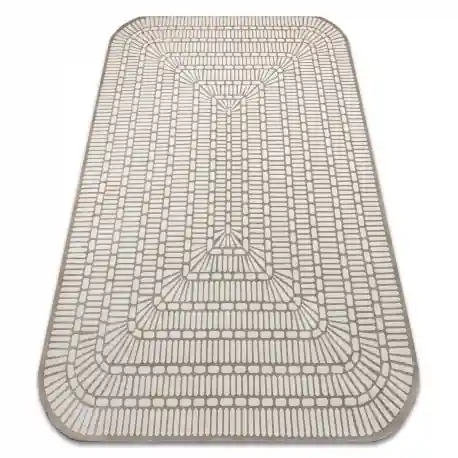 Tappeto PEARL 53132B beige / crema - Geometrico, esclusiva, strutturale