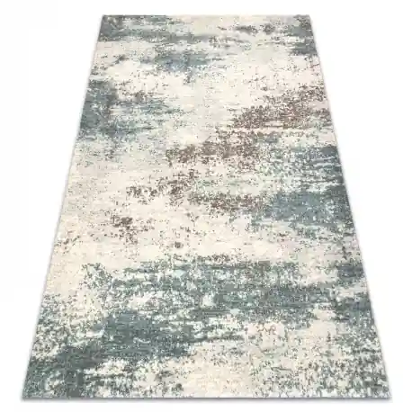 Tappeto in lana ABBY 486.28.LA111 OSTA Vintage, moderno beige / blu
