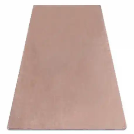 Tappeto POSH Shaggy, rosa cipria peluche, antiscivolo, lavabile