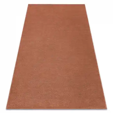 Tappeto SOFTY un colore terracotta