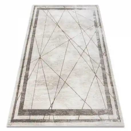 BLISS Z201Z128 tappeto crema / beige - Cadre, geometrico, moderno, strutturale