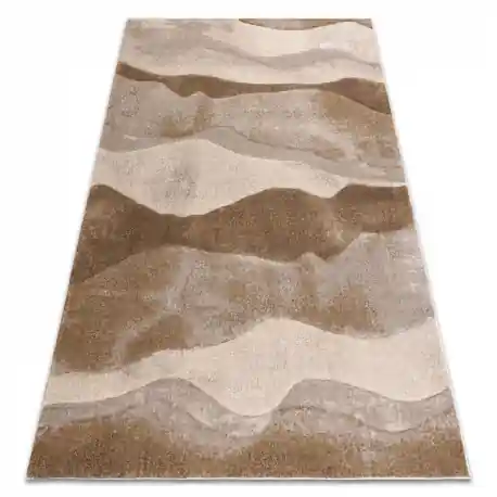 Tappeto ARCANA 9047 – beige / marrone chiaro, cerchio, moderno