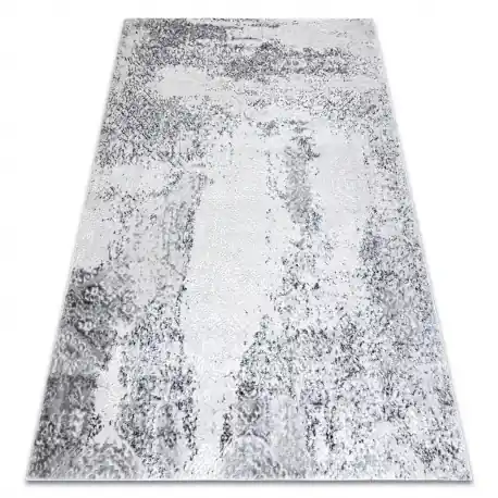 Tappeto MEFE moderno 8731 Vintage - Structural due livelli di pile grigio