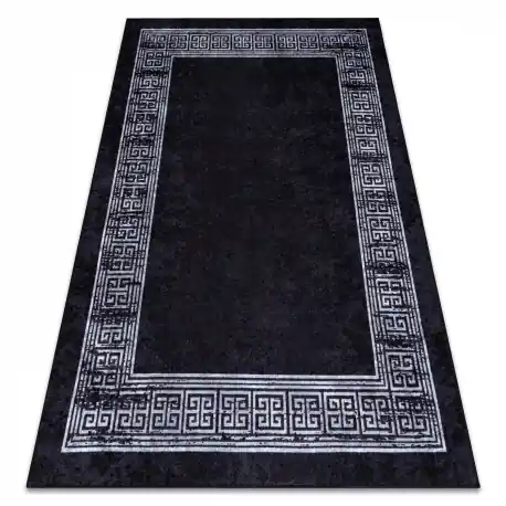 Tappeto lavabile MIRO 51223.807 Marmo, greco antiscivolo - nero / bianca